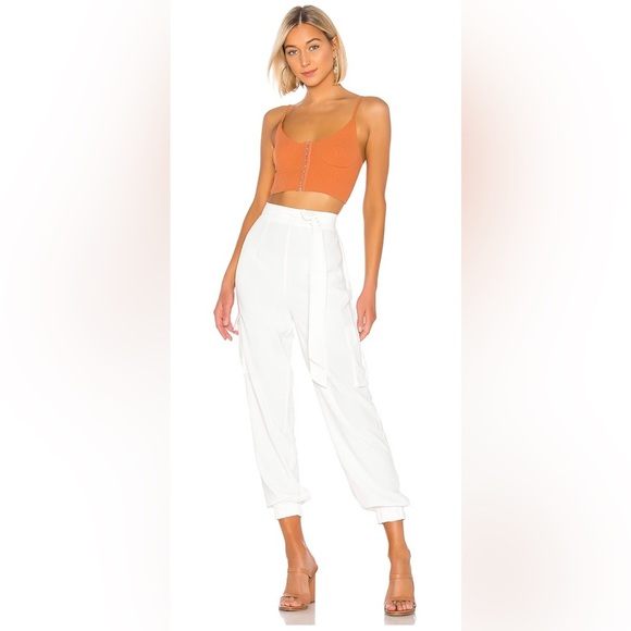 REVOLVE superdown Rachel Cargo Pant in White - Picture 6 of 13